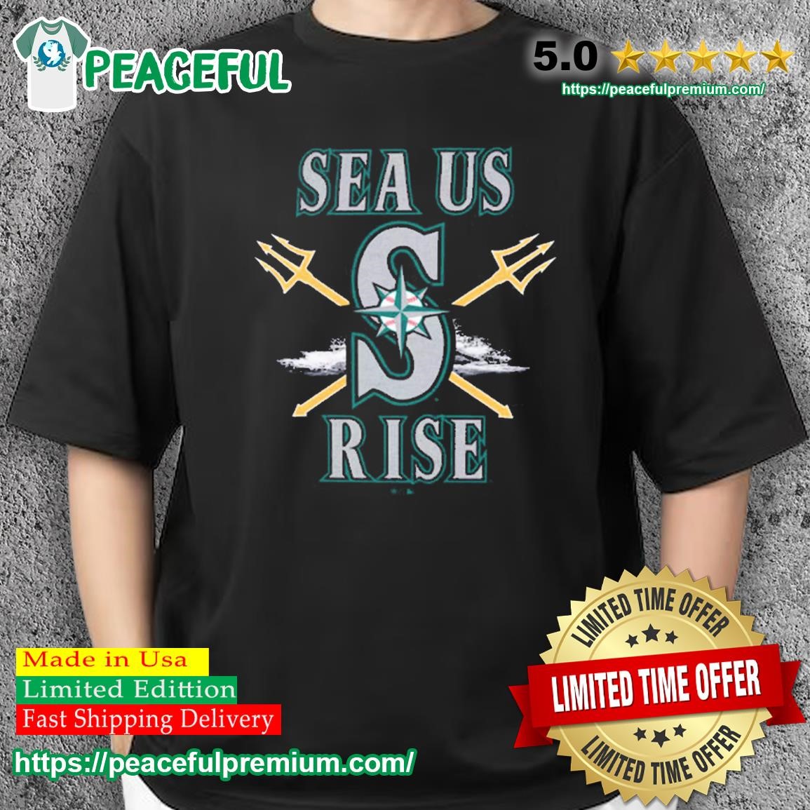 Official 2023 Sea Us Rise Seattle Mariners 2023 Home Run Shirt, hoodie,  sweater, long sleeve and tank top