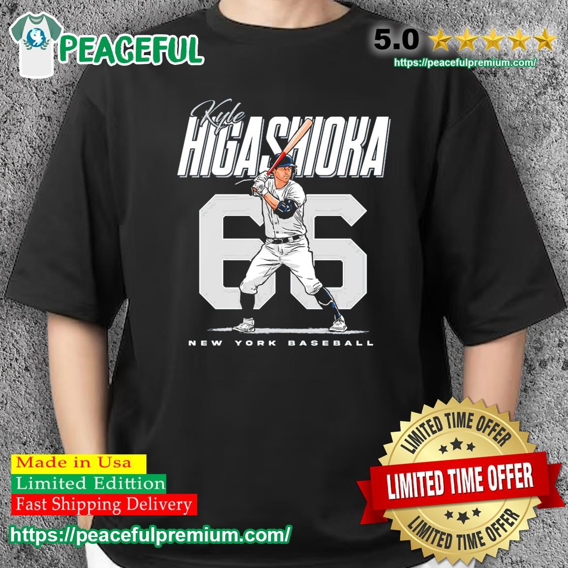 Kyle Higashioka no 66 New York Yankees baseball shirt, hoodie