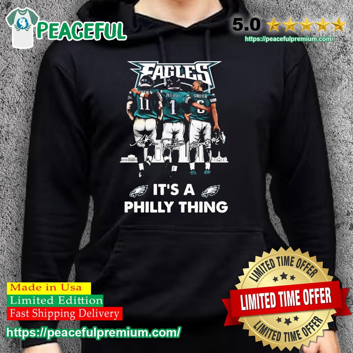 Devonta Smith (Philly) | Pullover Hoodie