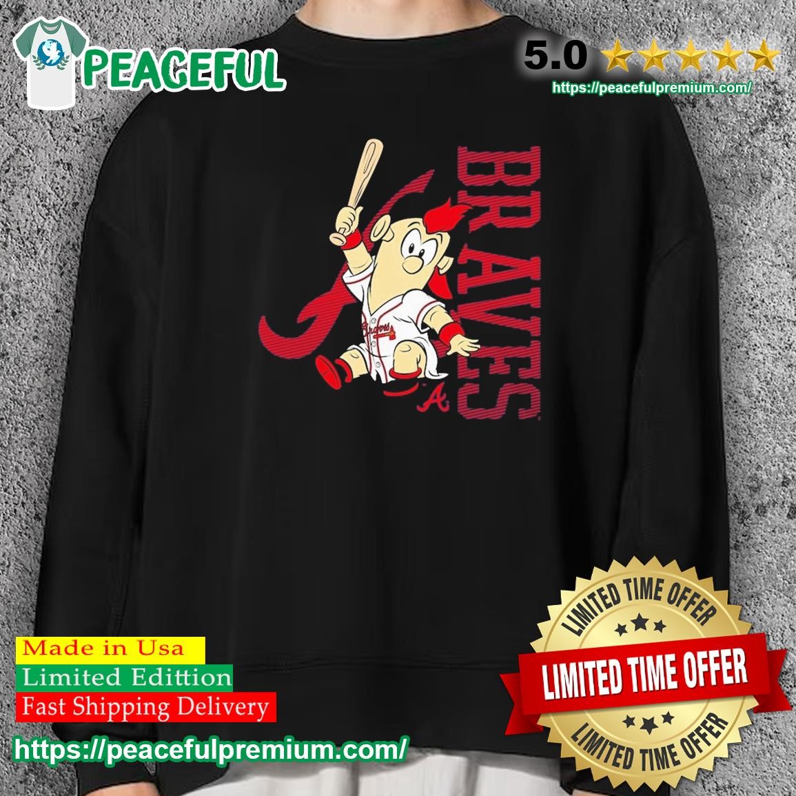 Atlanta Braves Mascot Blooper Shirt
