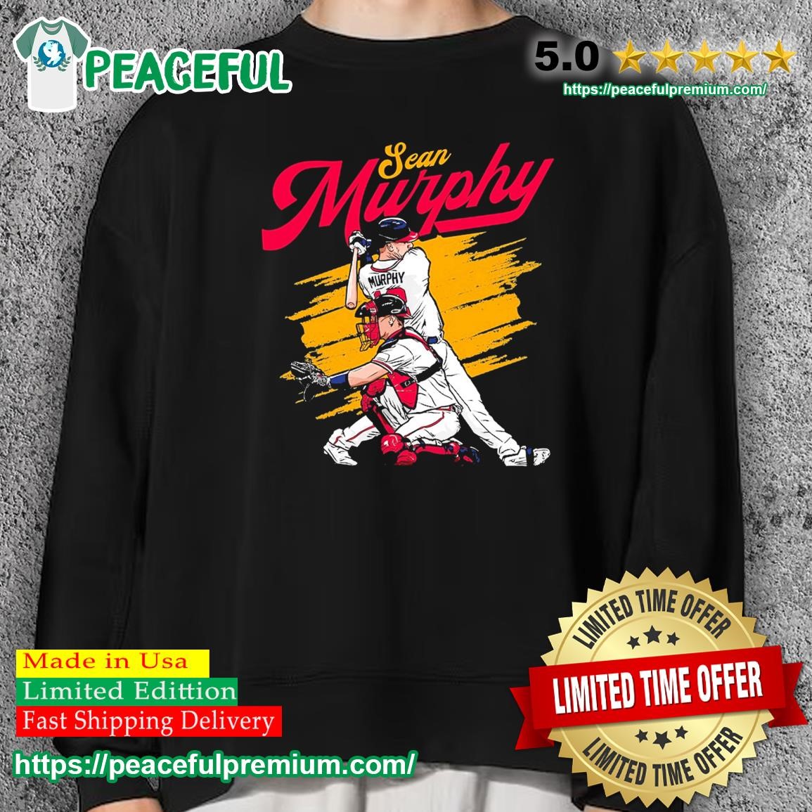 Sean Murphy Atlanta Braves script art shirt, hoodie, sweater and v-neck t- shirt