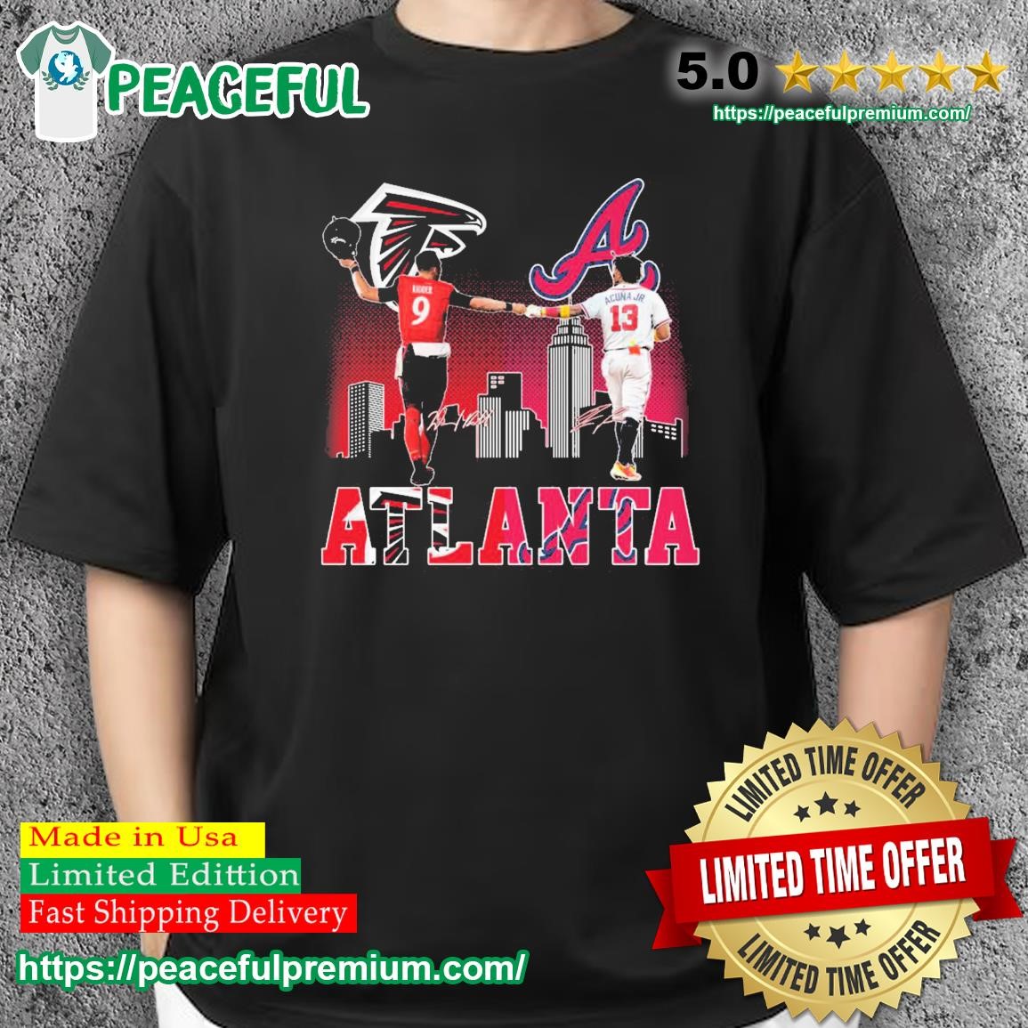 Atlanta Falcons Ridder And Braves Acuna Jr City Champions shirt