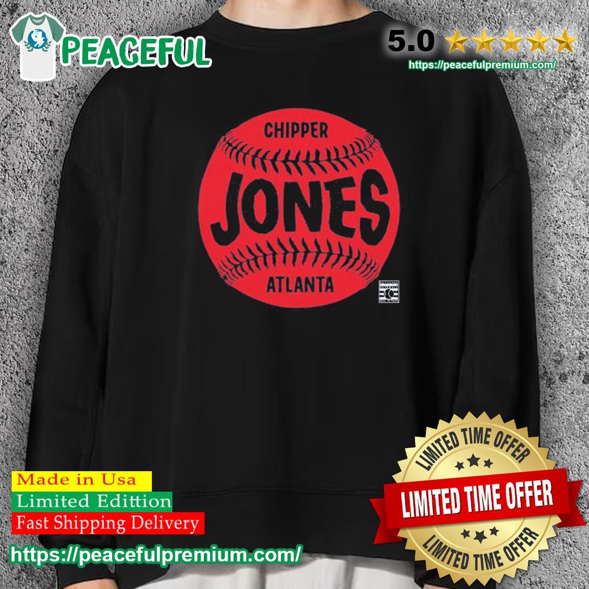 Chipper Jones Atlanta Name Baseball t-shirt by To-Tee Clothing - Issuu