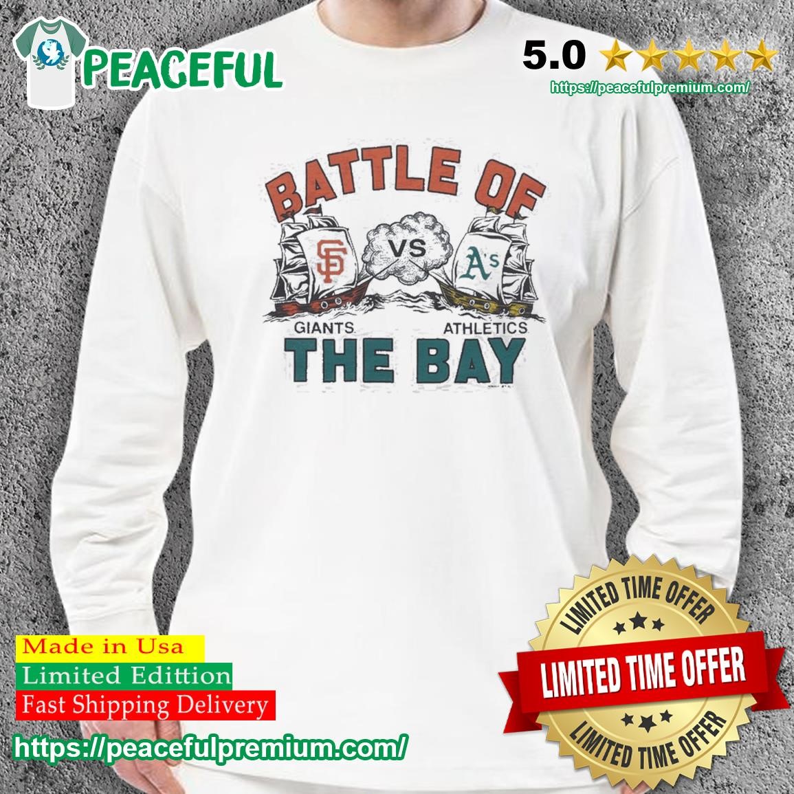 Battle ff The Bay SF Giants vs Oakland Athletics shirt, hoodie