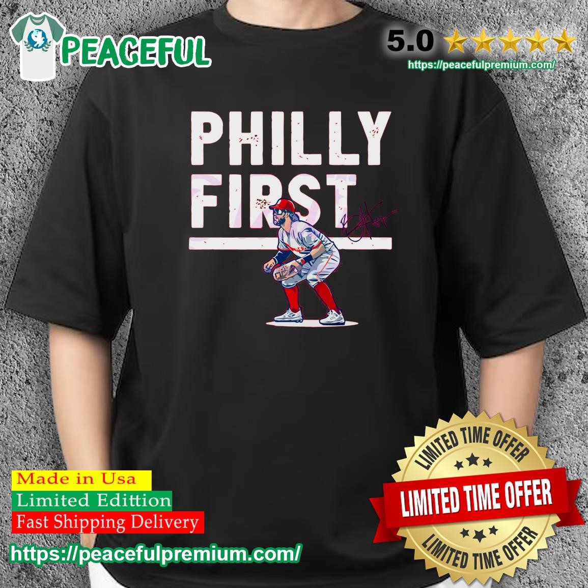 phillies shirt harper