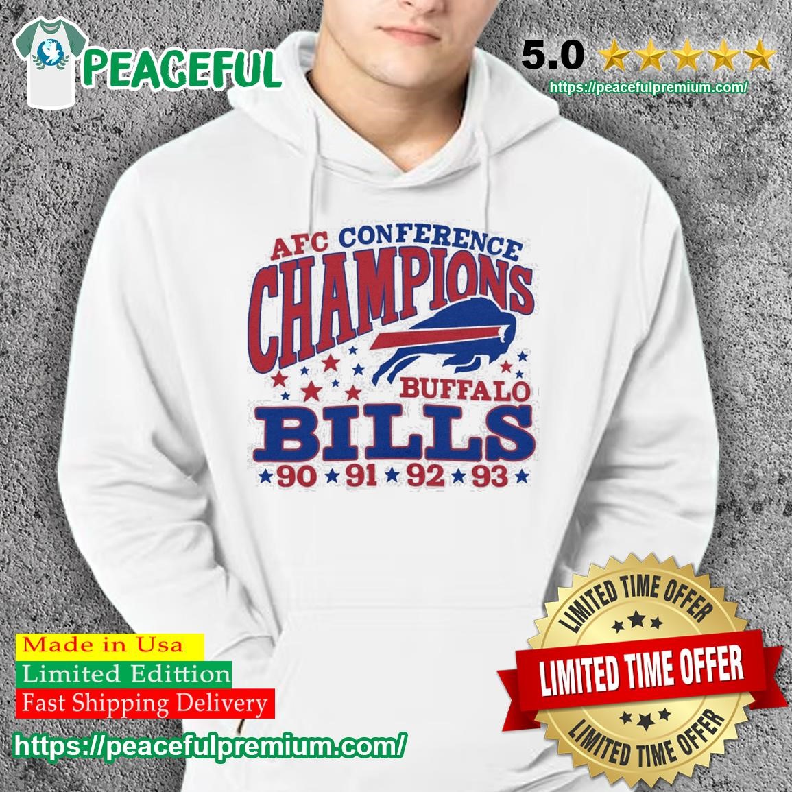 Official Buffalo Bills AFC Champion 1990-1993 T-Shirt, hoodie, sweater,  long sleeve and tank top