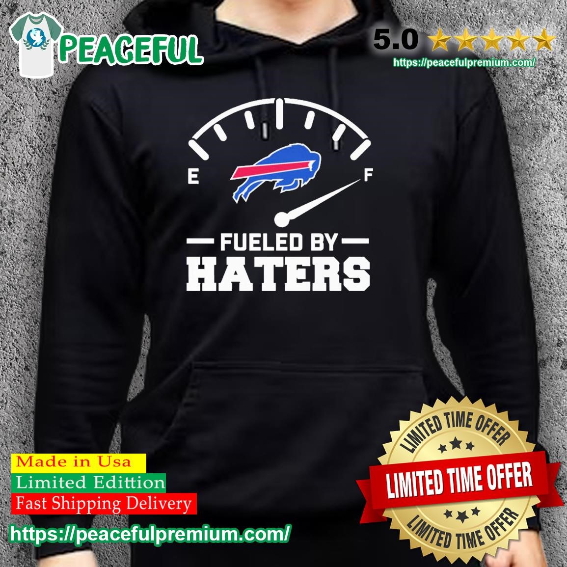 Fueled By Haters Buffalo Bills Shirt, hoodie, sweater, long sleeve