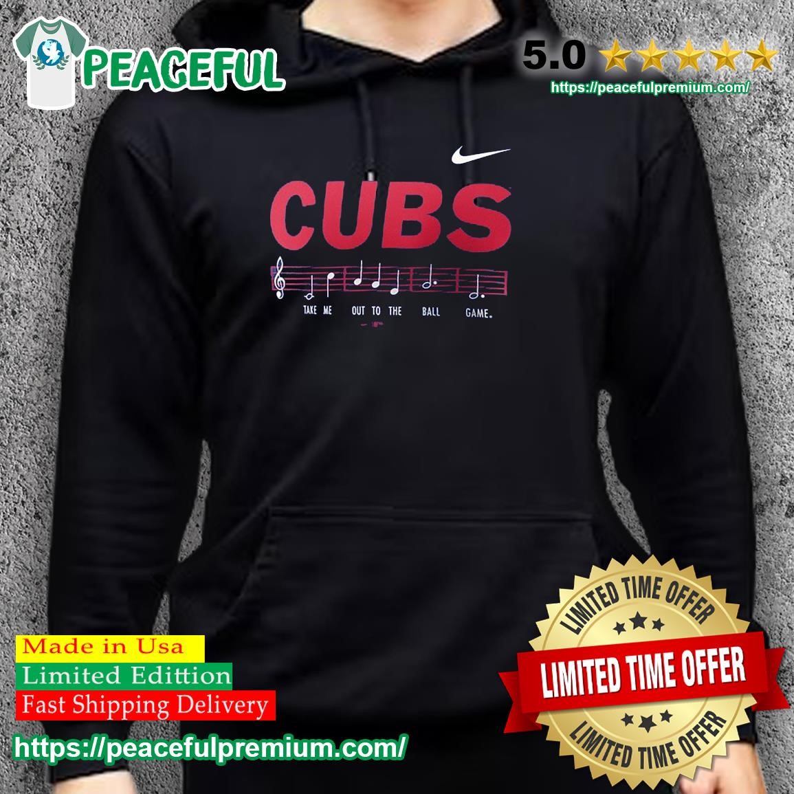 Een goede vriend Op maat Beschuldiging Chicago Cubs Nike Take Me Out To The Ballgame Lyrics Shirt, hoodie, sweater,  long sleeve and tank top