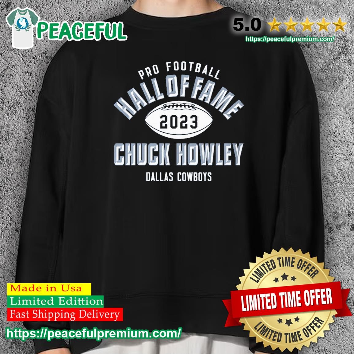 Chuck Howley Dallas Cowboys Pro Football Hall Of Fame 2023 shirt, hoodie,  sweater, long sleeve and tank top