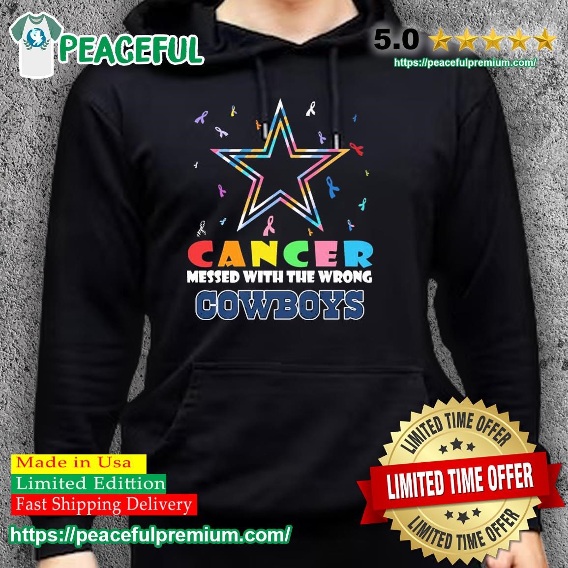 Dallas Cowboys cancer messed with the wrong shirt, hoodie