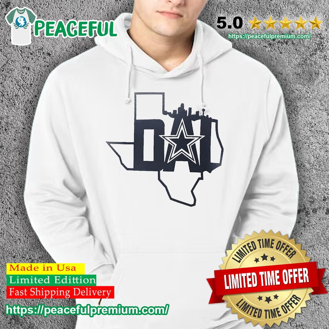 dallas cowboys horse logo hoodie