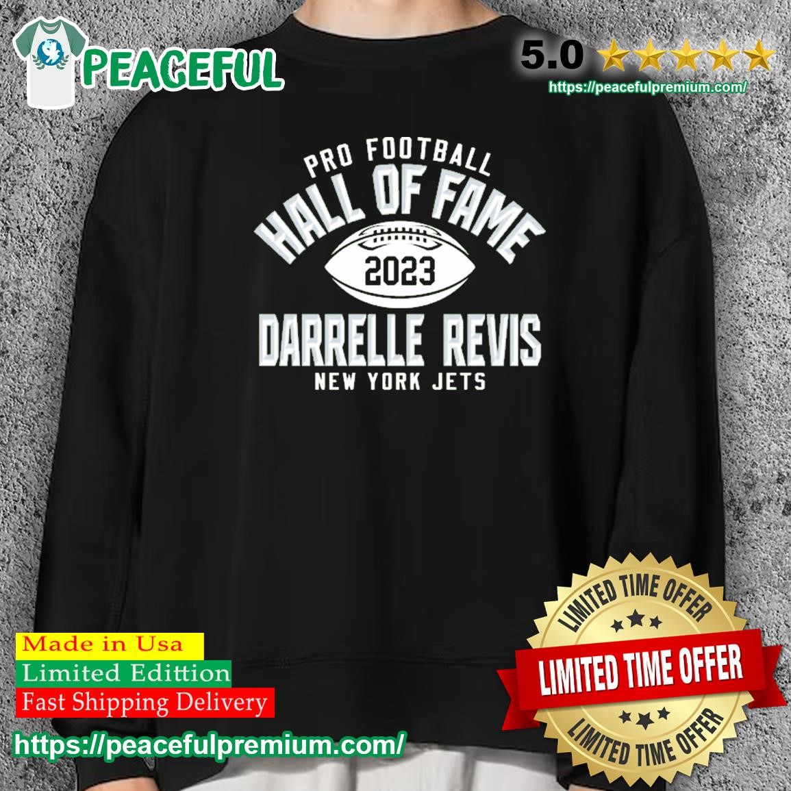 Pro Football Hall Of Fame 2023 Darrelle Revis New York Jets