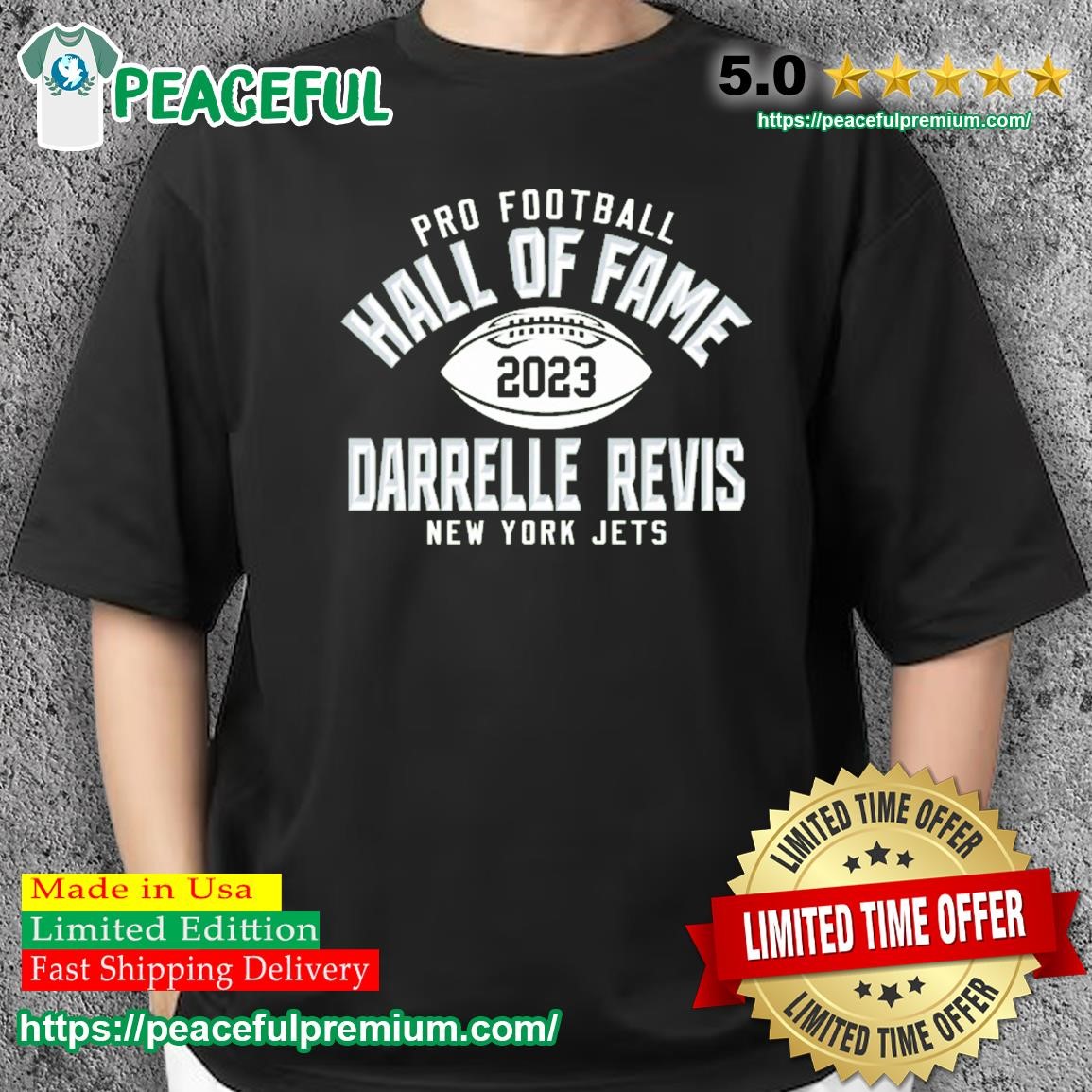 Darrelle Revis New York Jets Pro Football Hall Of Fame 2023 Shirt, hoodie,  sweater, long sleeve and tank top