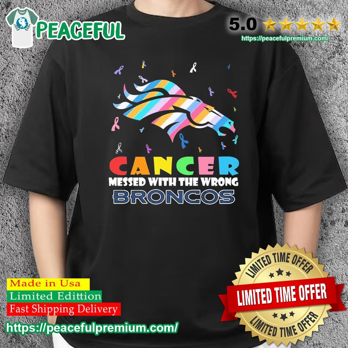 Denver Broncos cancer messed with the wrong shirt