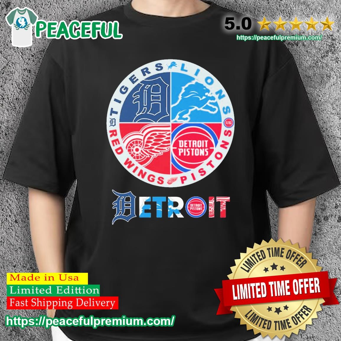 Detroit Sports 2023 Tigers, Lions, Pistons And Red Wings Shirt, hoodie,  sweater, long sleeve and tank top