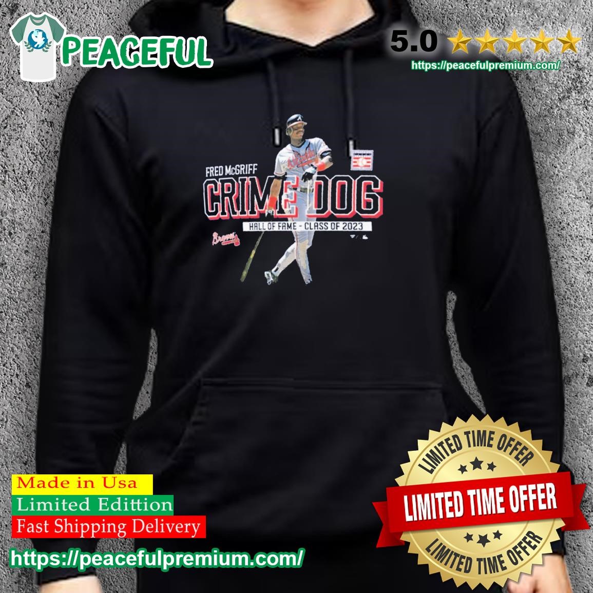 Original Fred Mcgriff Atlanta Braves Baseball Hall Of Fame Class Of 2023  T-shirt,Sweater, Hoodie, And Long Sleeved, Ladies, Tank Top