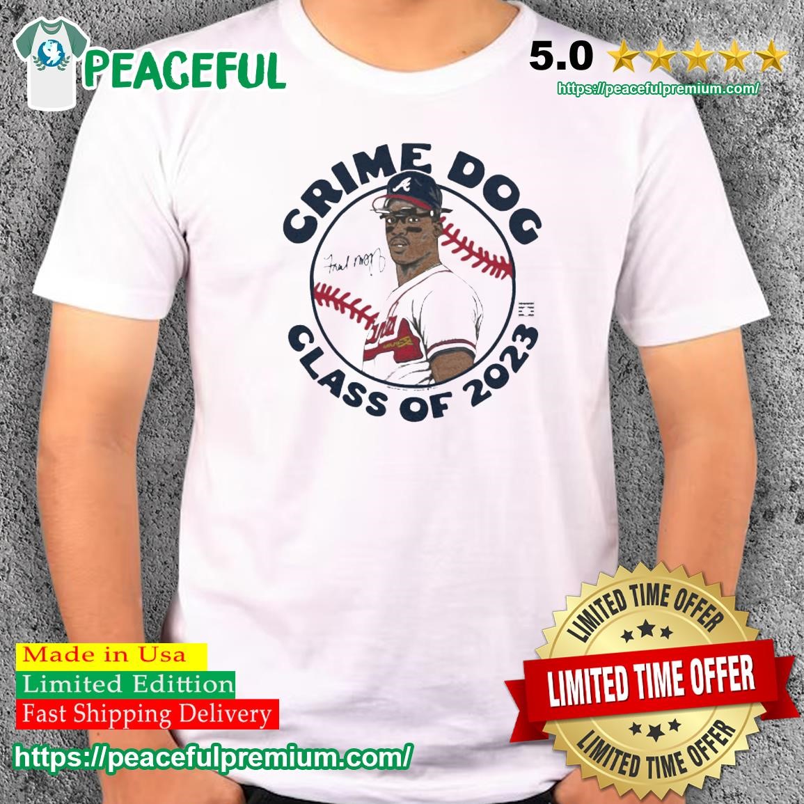 Fred McGriff Crime Dog MLB Class of 2023 Shirt