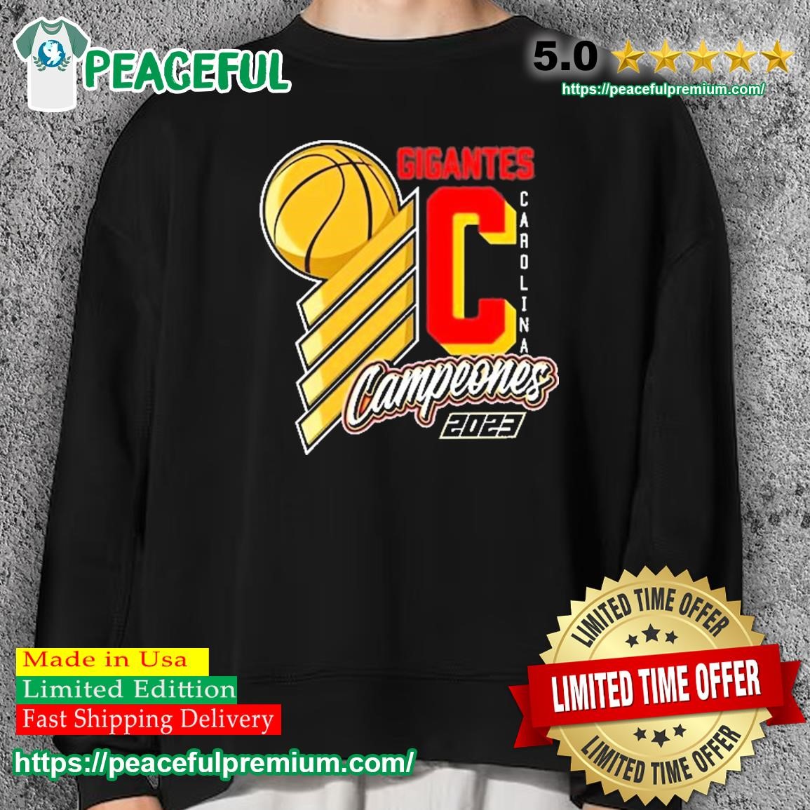 Gigantes de Carolina Basketball 2023 Champions Shirt, hoodie