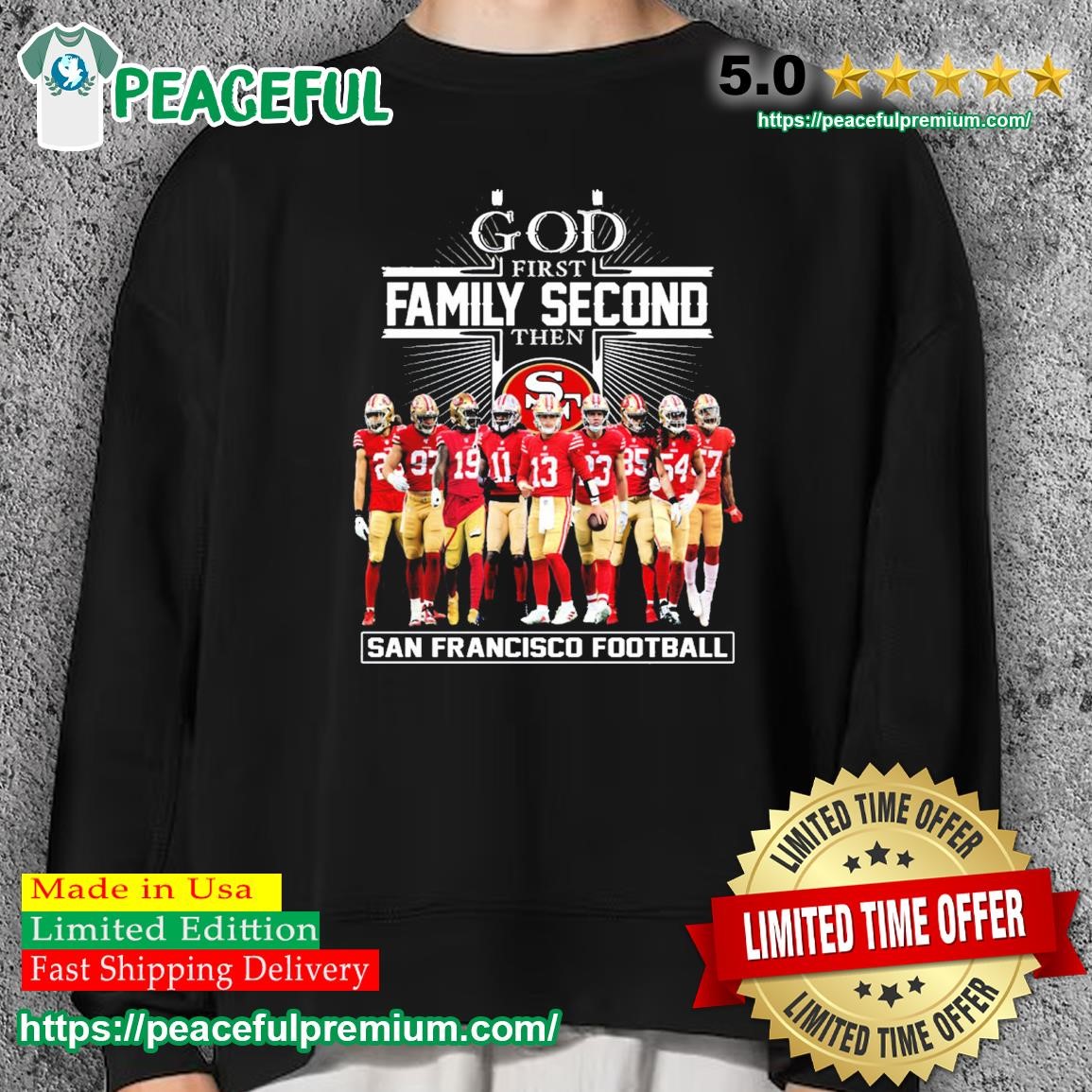 Unisex San Francisco Football Shirt, San Francisco 49ers Sweatshirt Tank Top