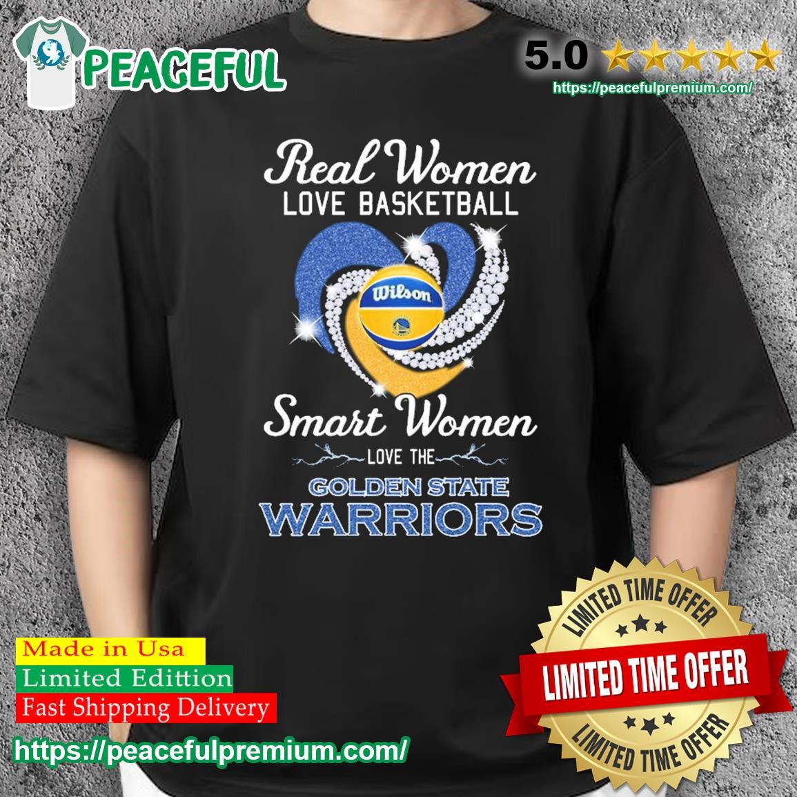 Golden State Warriors Ladies T-Shirts, Ladies Warriors Shirts