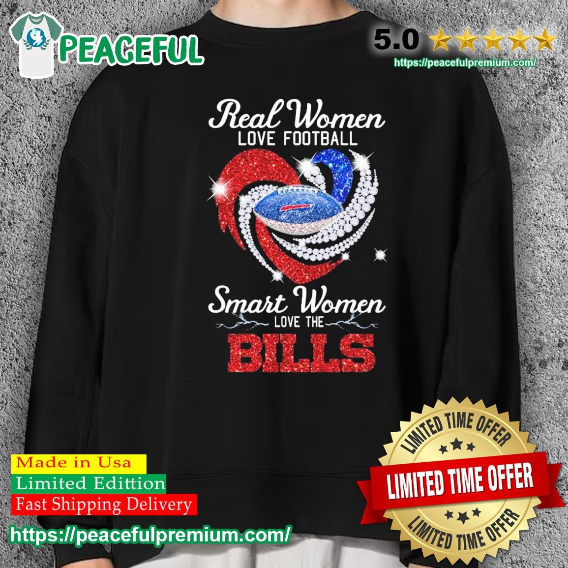 Real women love football smart women love the buffalo bills shirt, hoodie,  sweater, long sleeve and tank top