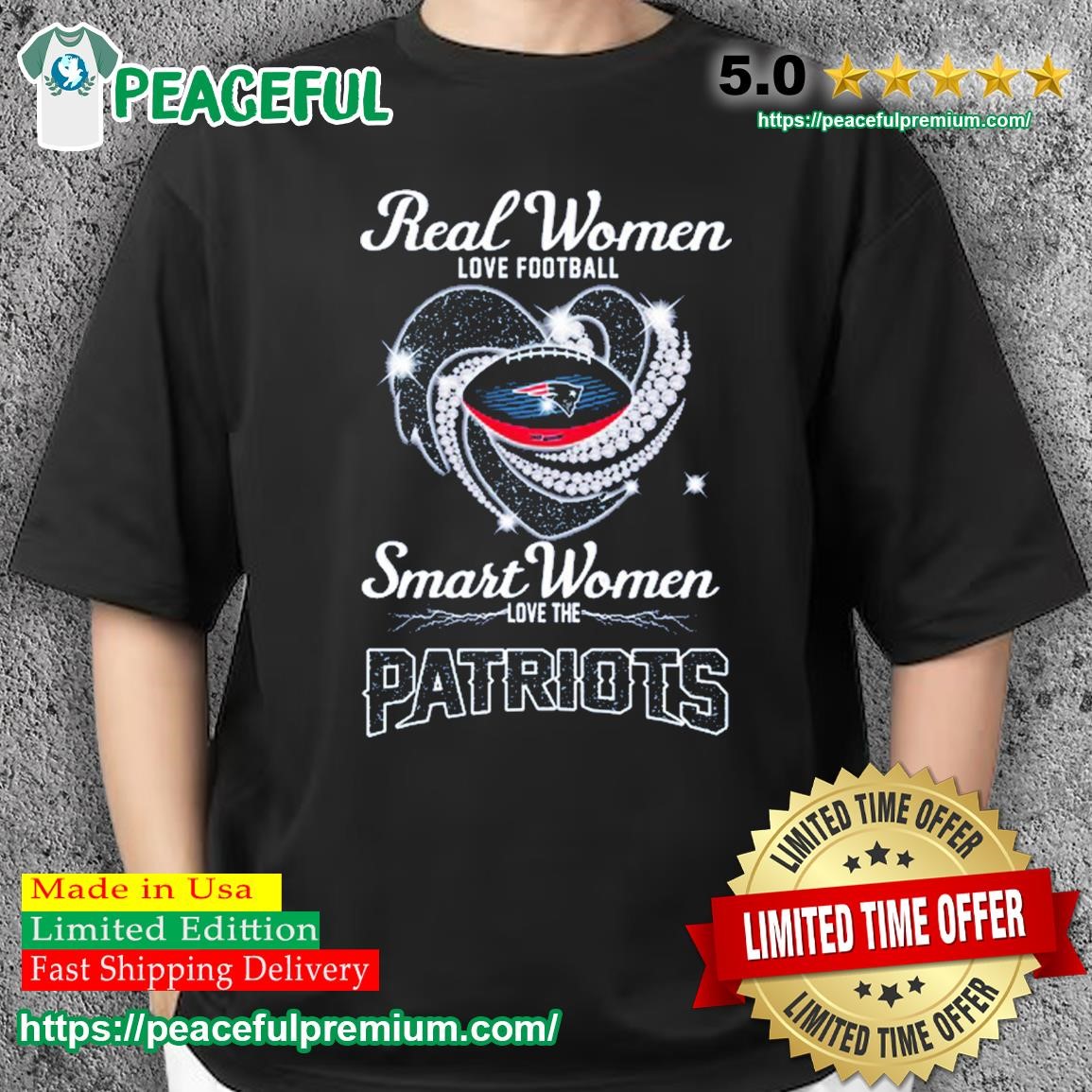 Real Women Love Football Smart Women Love The Saints T Shirt