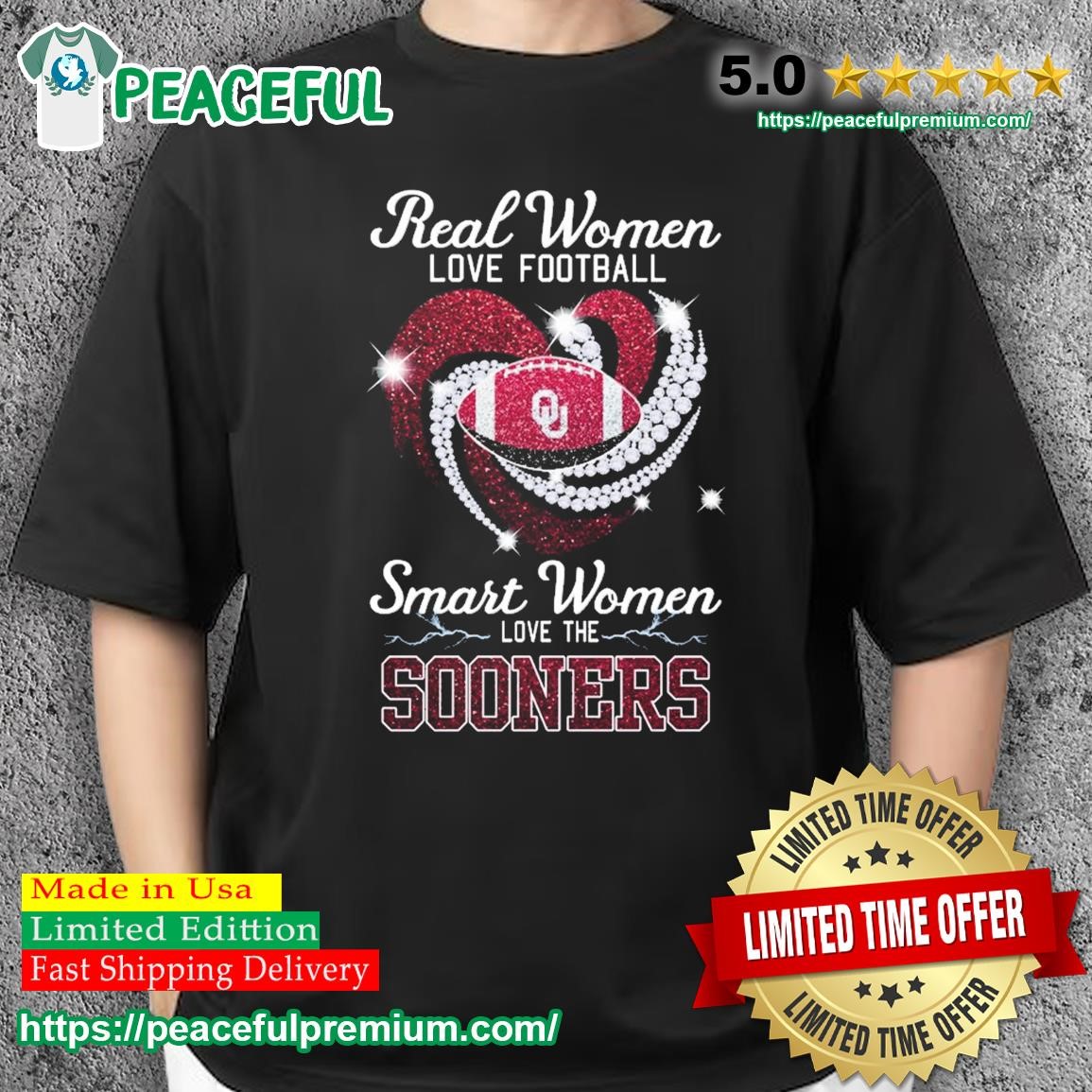 Real Women Love Football Smart Women Love The New Orlean Saints Heart  Diamonds Shirt, hoodie, sweater, long sleeve and tank top