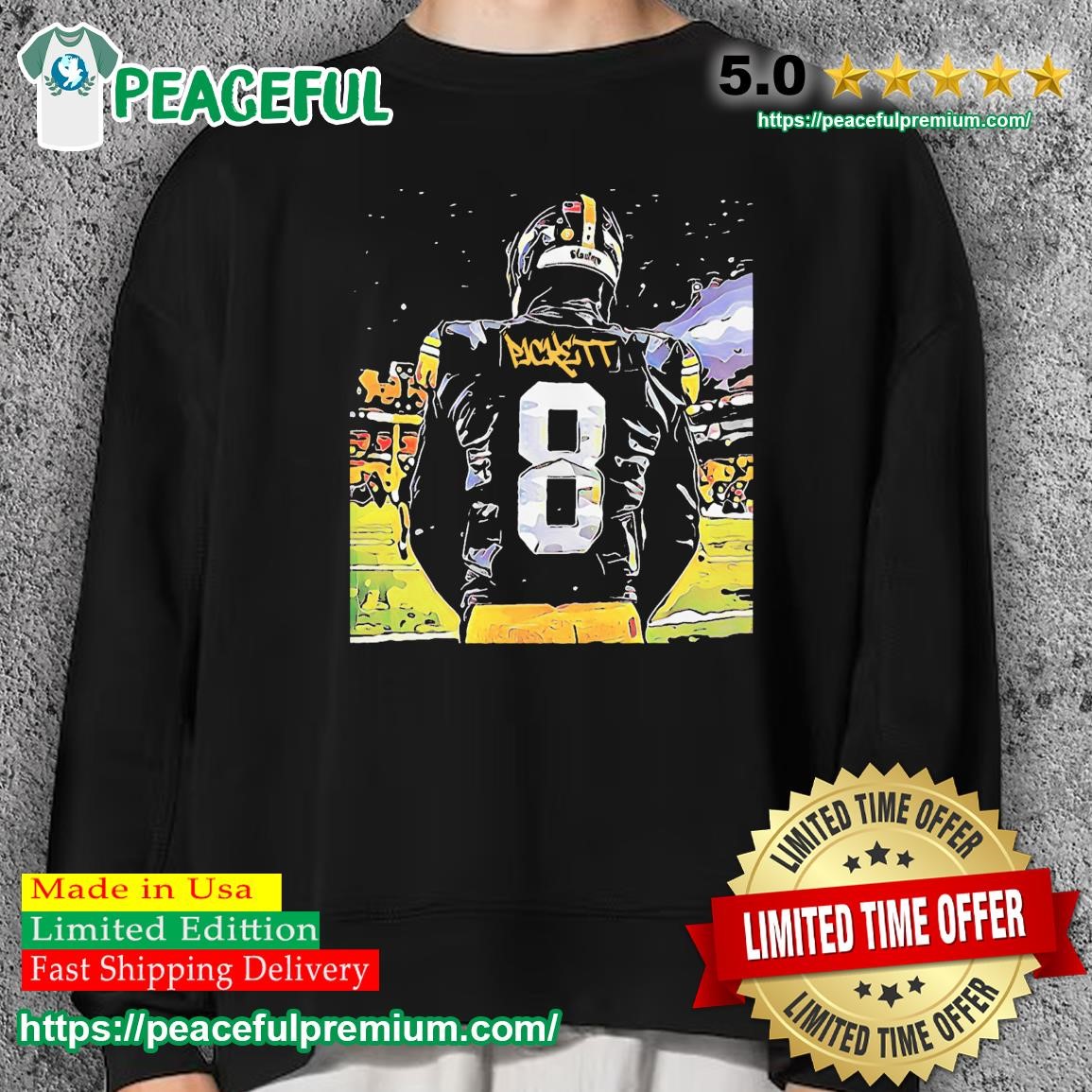 Pittsburgh Steelers QB1 Kenny Pickett Black And Gold Shirt, hoodie,  sweater, long sleeve and tank top