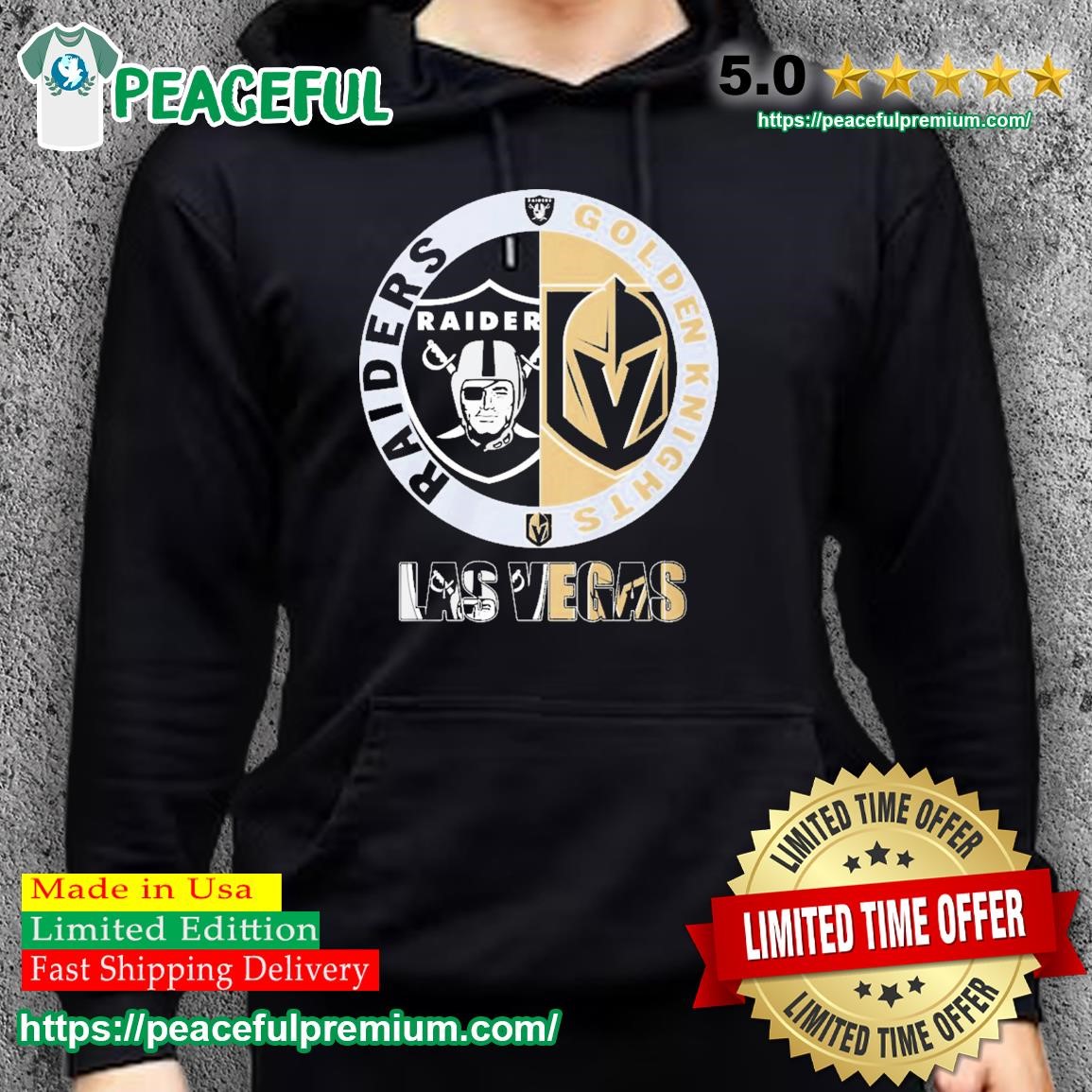 Las Vegas Sports 2023 Raiders And Golden Knights Shirt