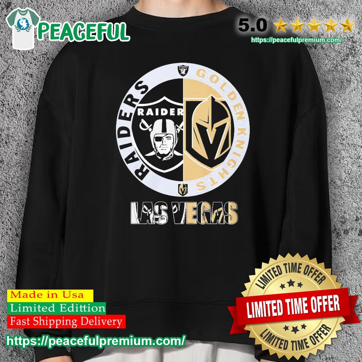 Las Vegas Sports 2023 Raiders And Golden Knights Shirt - Shibtee Clothing