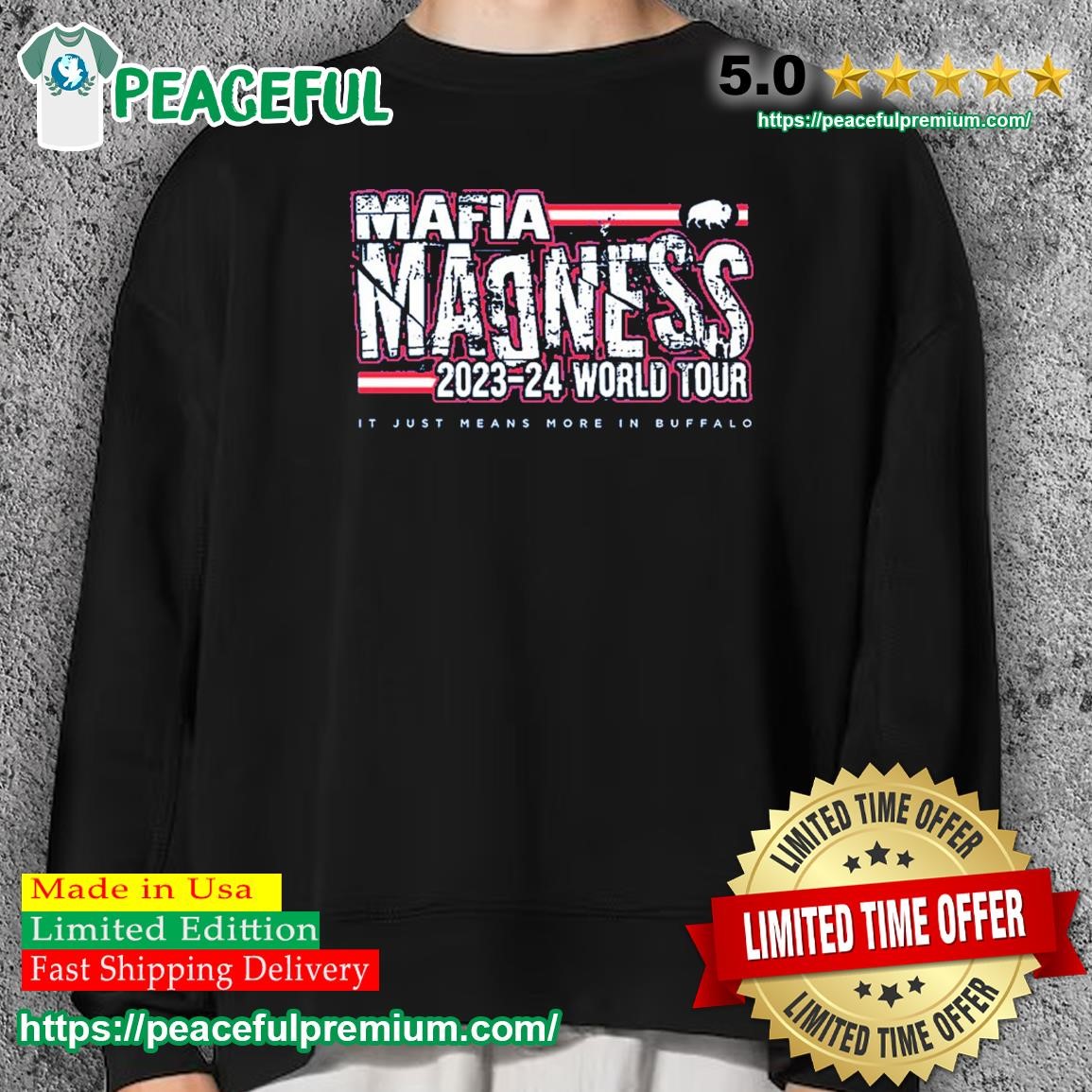 Buffalo Bills Mafia Madness 2023-24 Season Tour Schedule Shirt, hoodie,  sweater, long sleeve and tank top