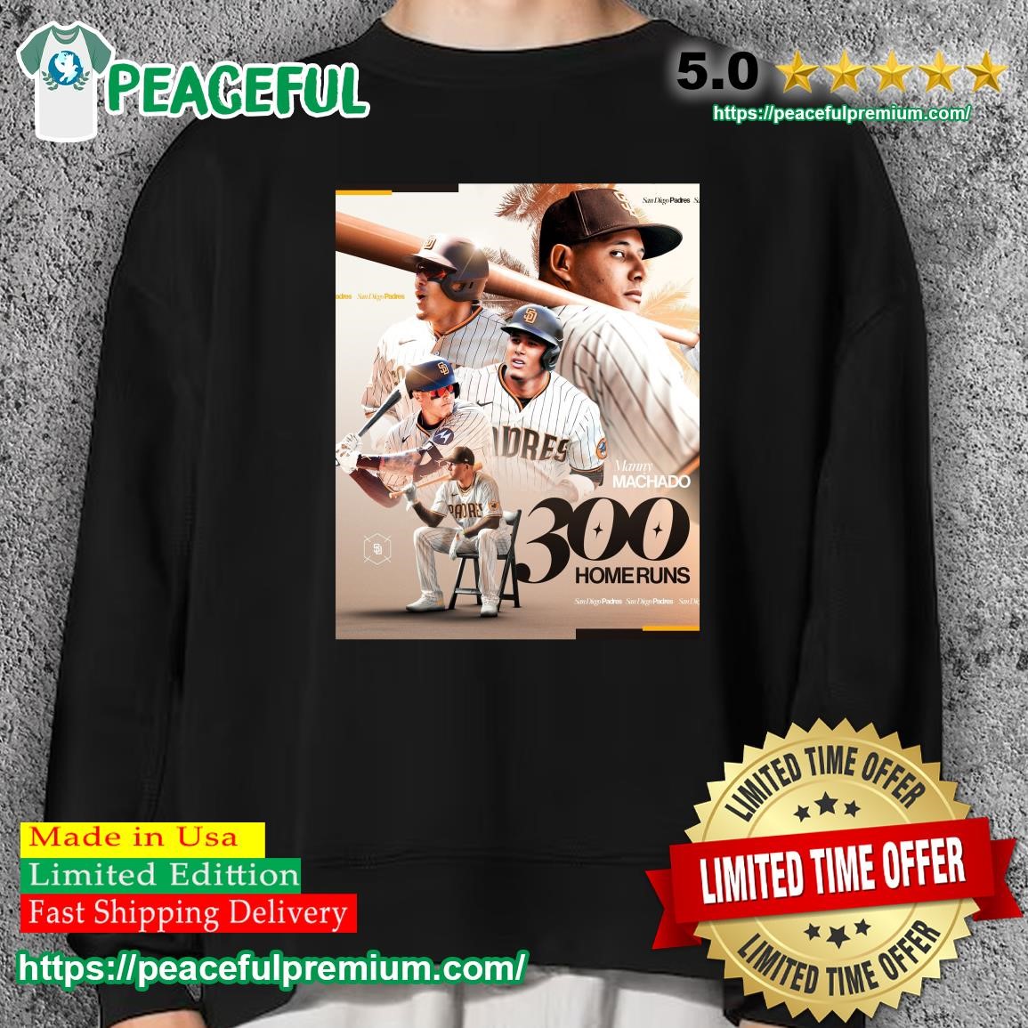 Manny Machado San Diego Padres Baseball Vintage Shirt