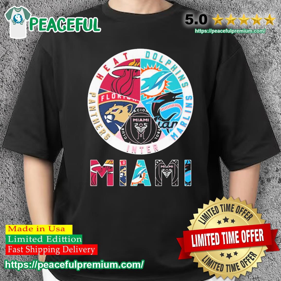 Miami city Florida Panthers and miami heat and Miami Dolphins and Miami  Marlins and Inter Miami shirt, hoodie, sweater, long sleeve and tank top