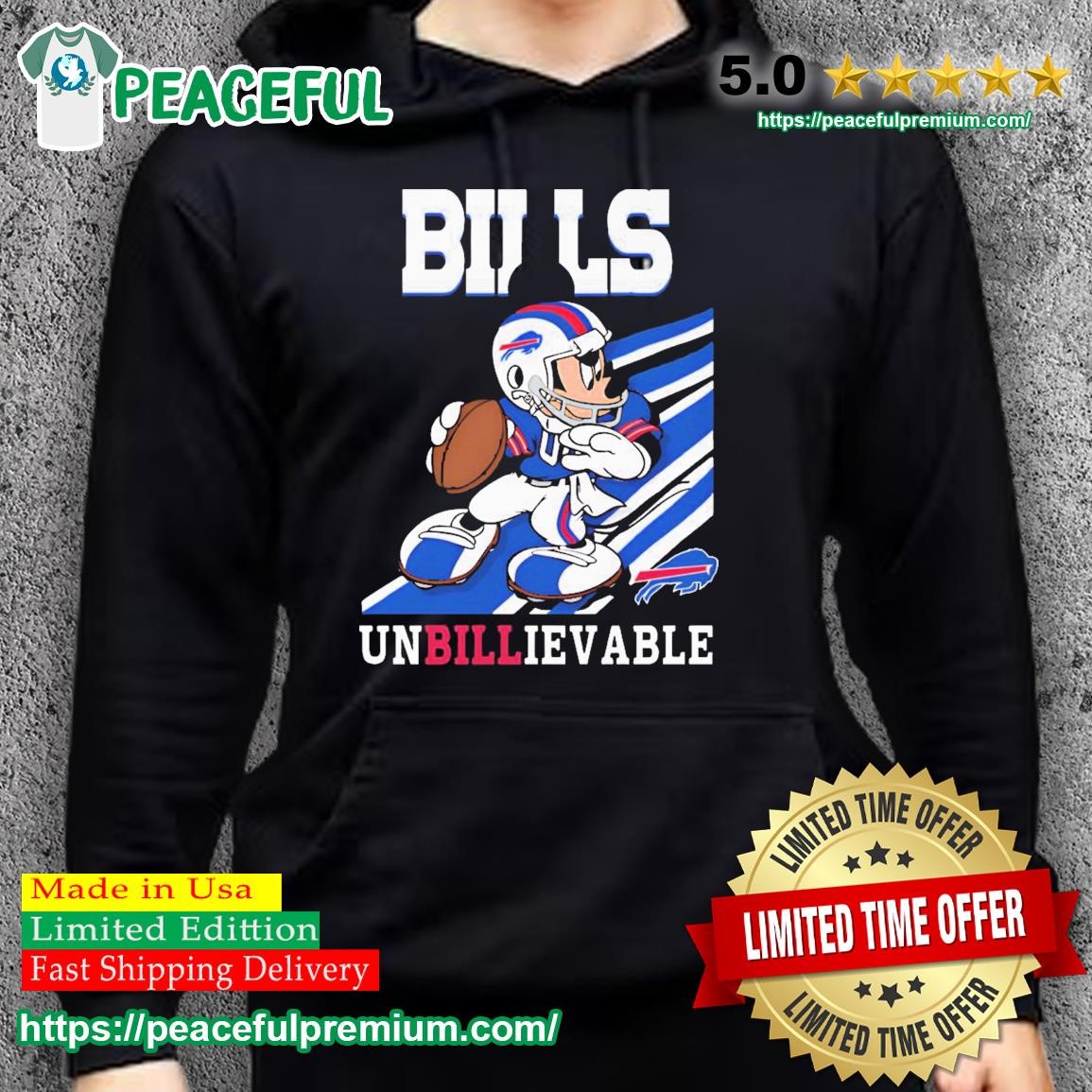 Mickey Mouse Buffalo Bills Unbillievable Shirt, hoodie, sweater, long  sleeve and tank top