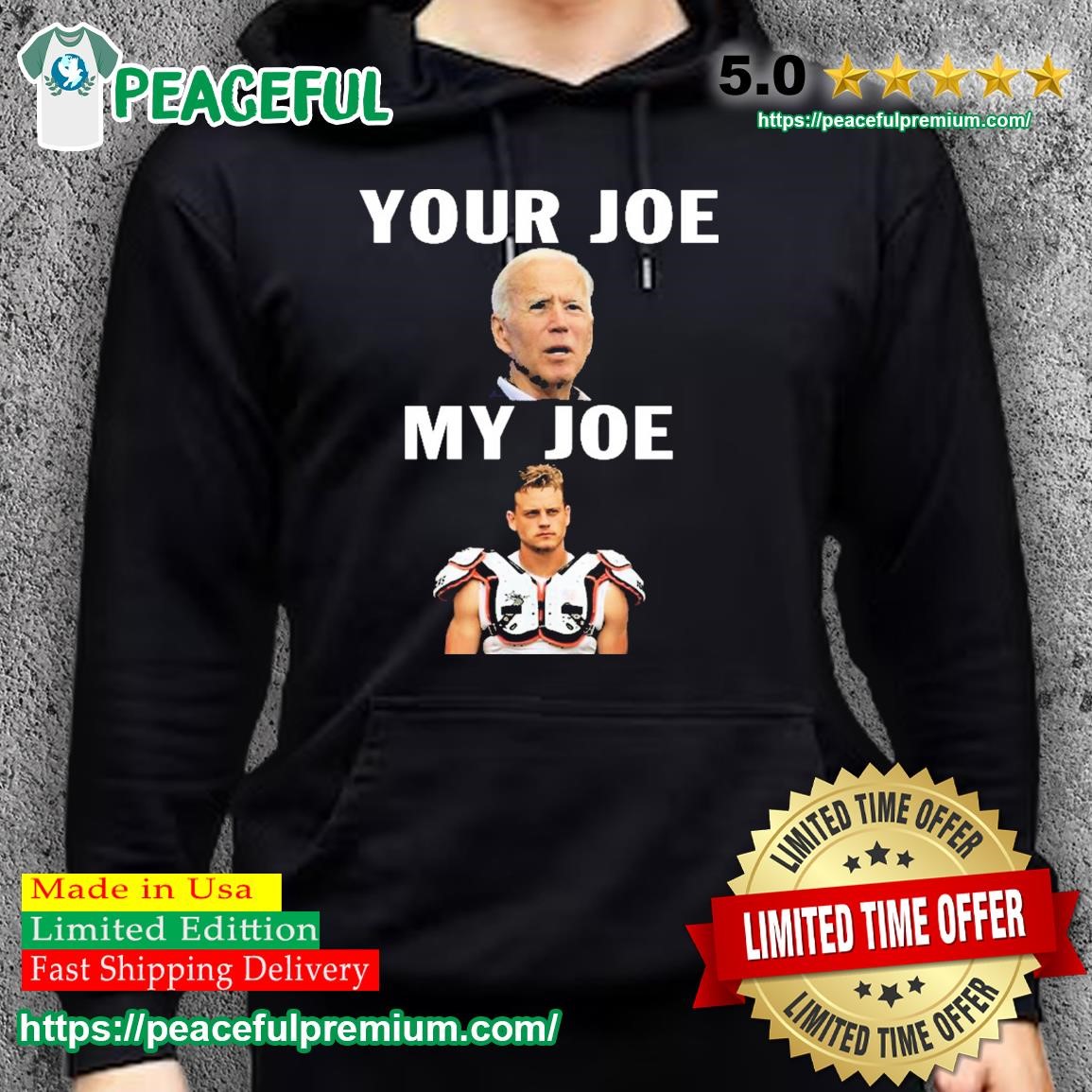 Joe Biden Your Joe, Joe Burrow My Joe shirt, hoodie, sweater and long sleeve