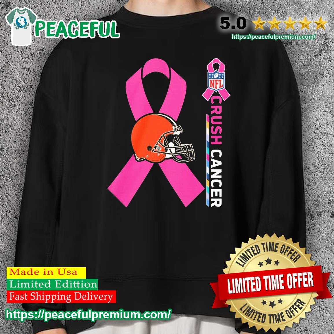 Dallas Cowboys NFL Crush Cancer shirt, hoodie, sweater, long