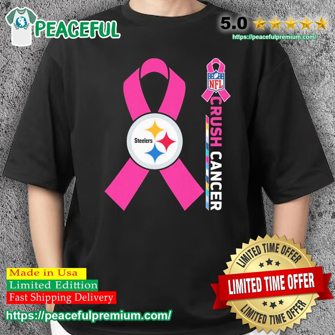 steelers breast cancer shirt