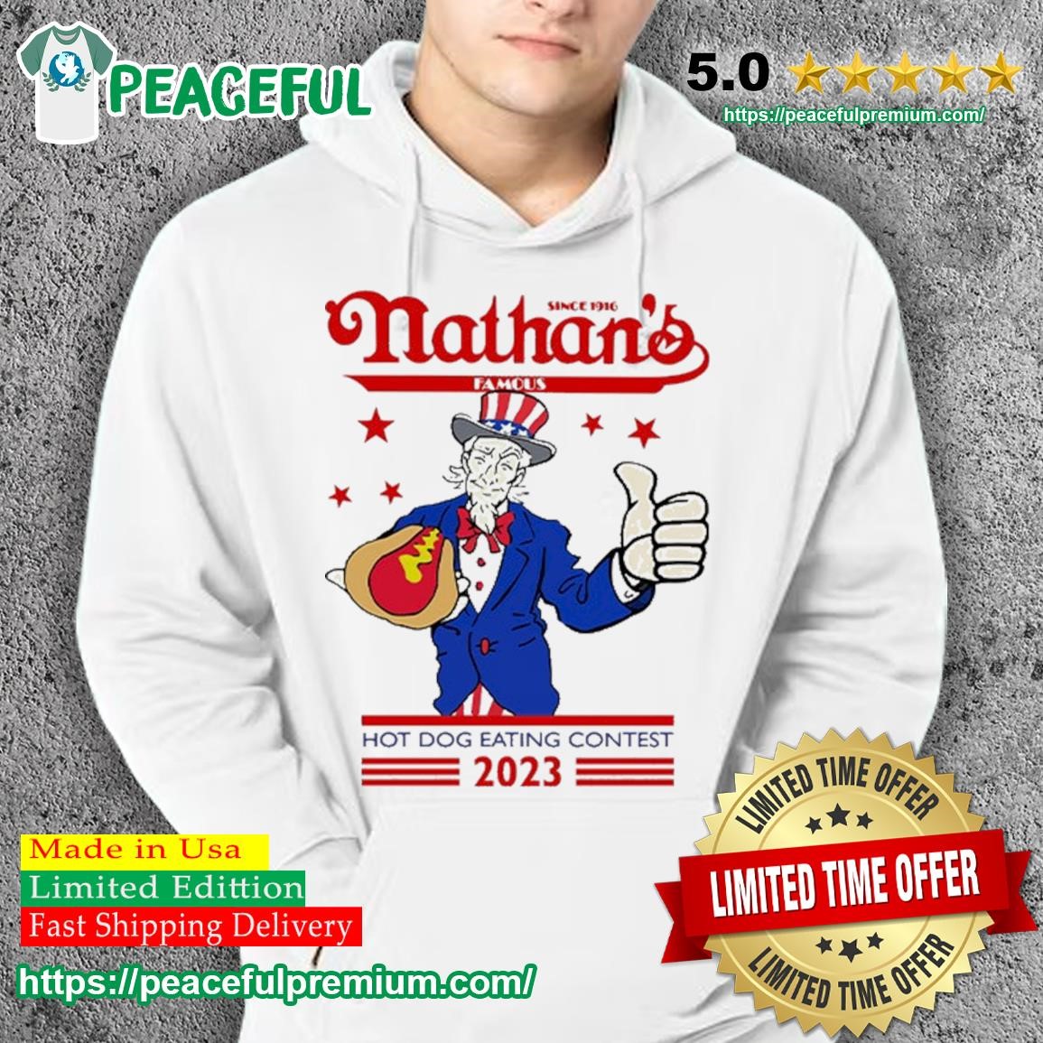 2023 Hot Dog Eating Contest Tshirts – Nathan's Famous