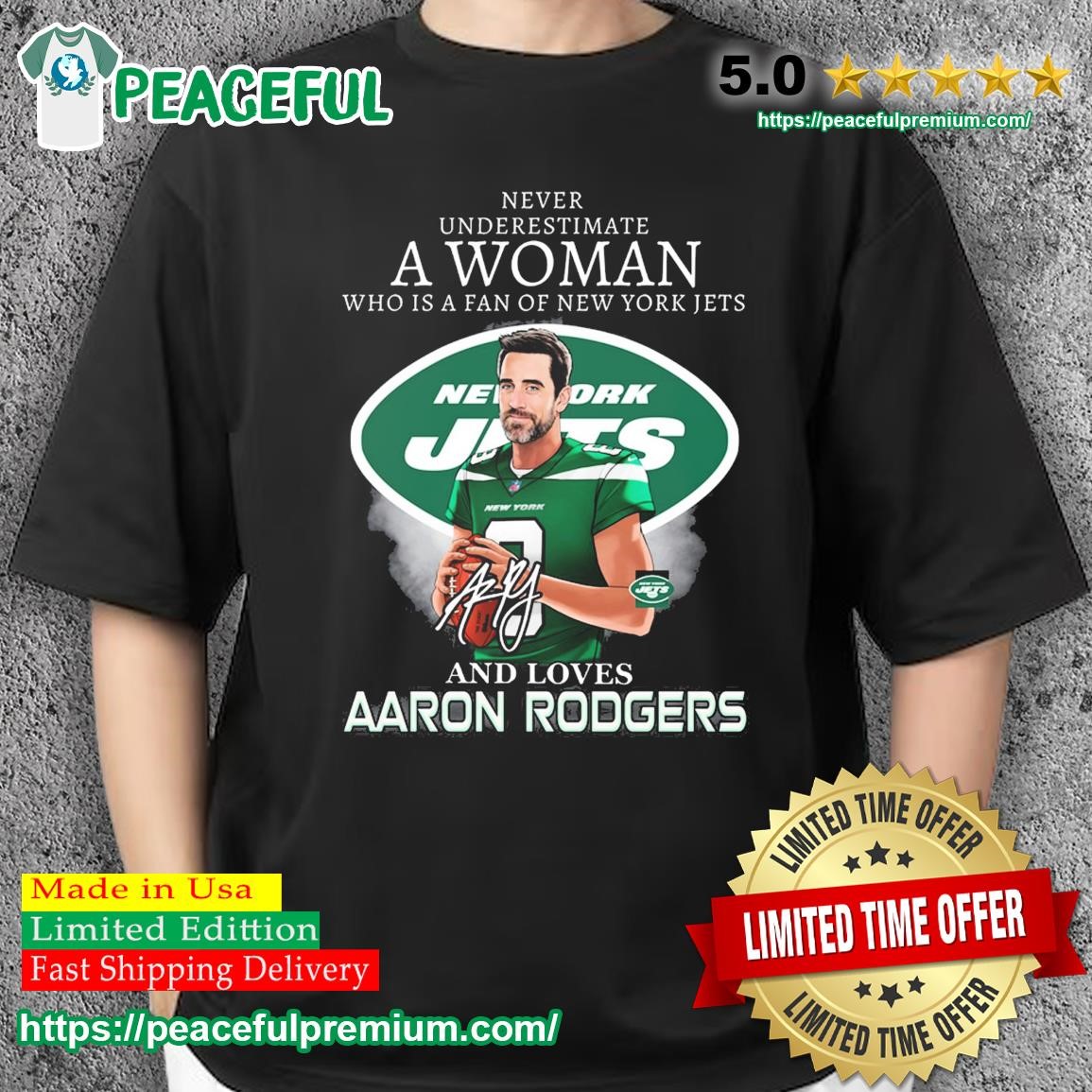 Aaron Rodgers New York Jets signature 2023 shirt, hoodie, sweater