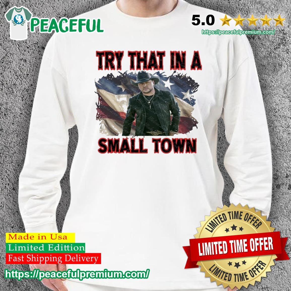New Try That In A Small Town Jason Aldean Flag Shirt sweater.jpg
