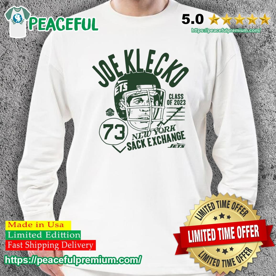 New York Jets Joe Klecko Sack Excchange T-Shirts, hoodie, sweater, long  sleeve and tank top