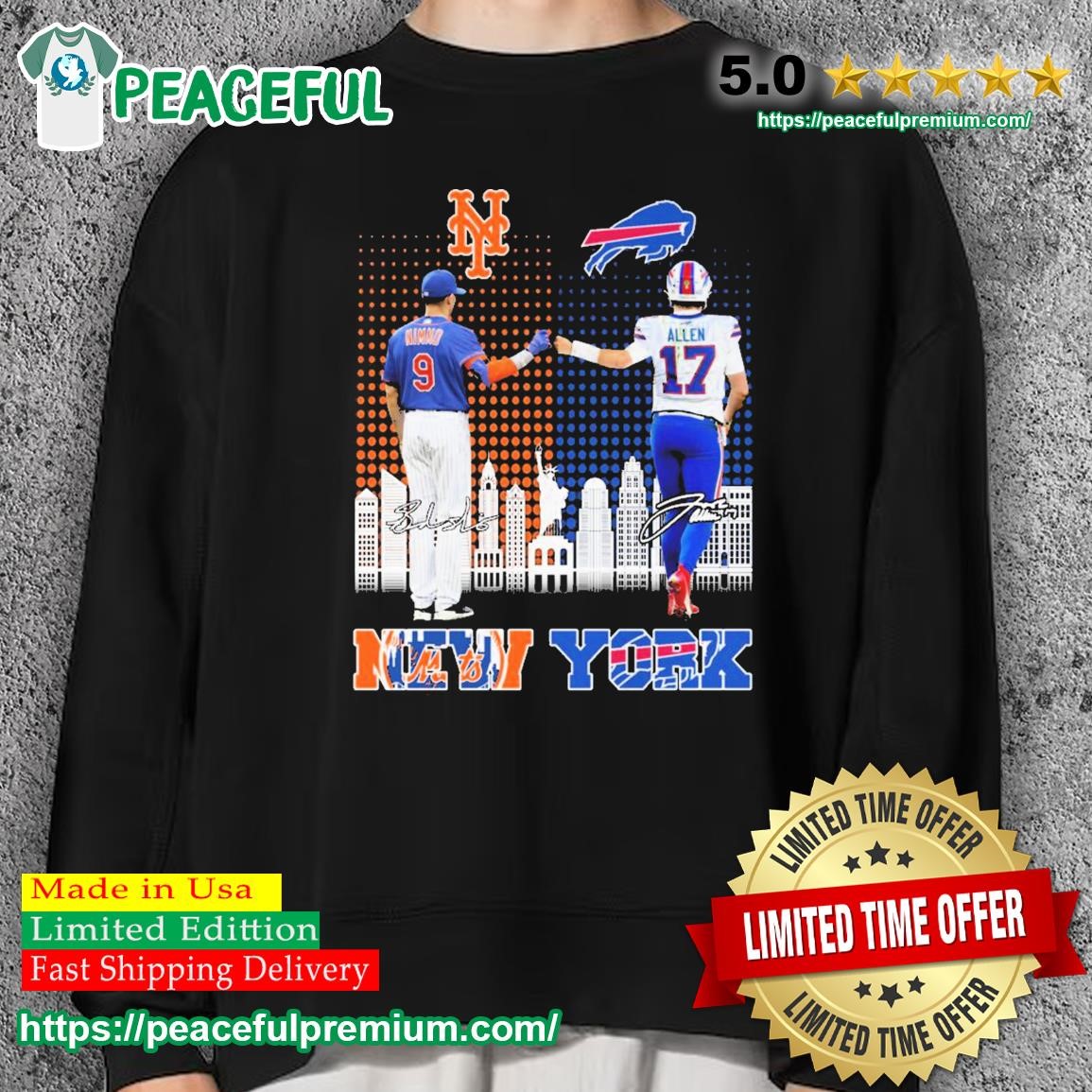 New York Sports Brandon Nimmo And Josh Allen Signatures Shirt, hoodie,  sweater, long sleeve and tank top