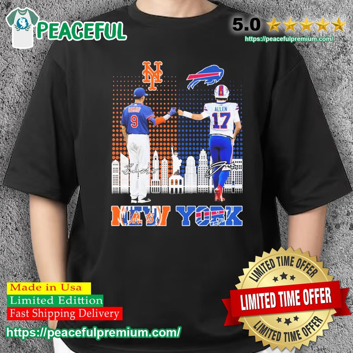 New York Sports Brandon Nimmo And Josh Allen Signatures Shirt, hoodie,  sweater, long sleeve and tank top