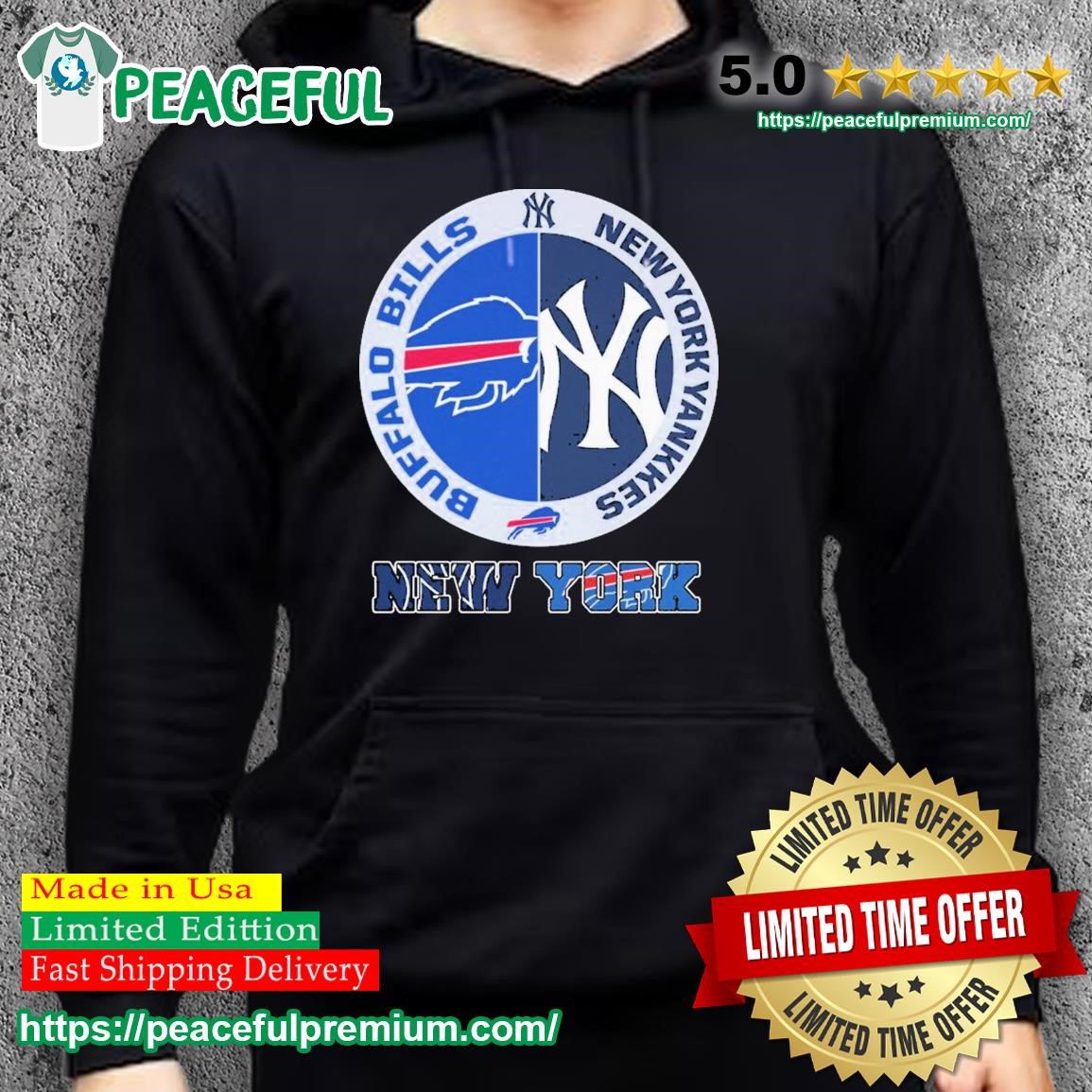 New York Sports Shirt Buffalo Bills And New York Yankees, hoodie, sweater,  long sleeve and tank top