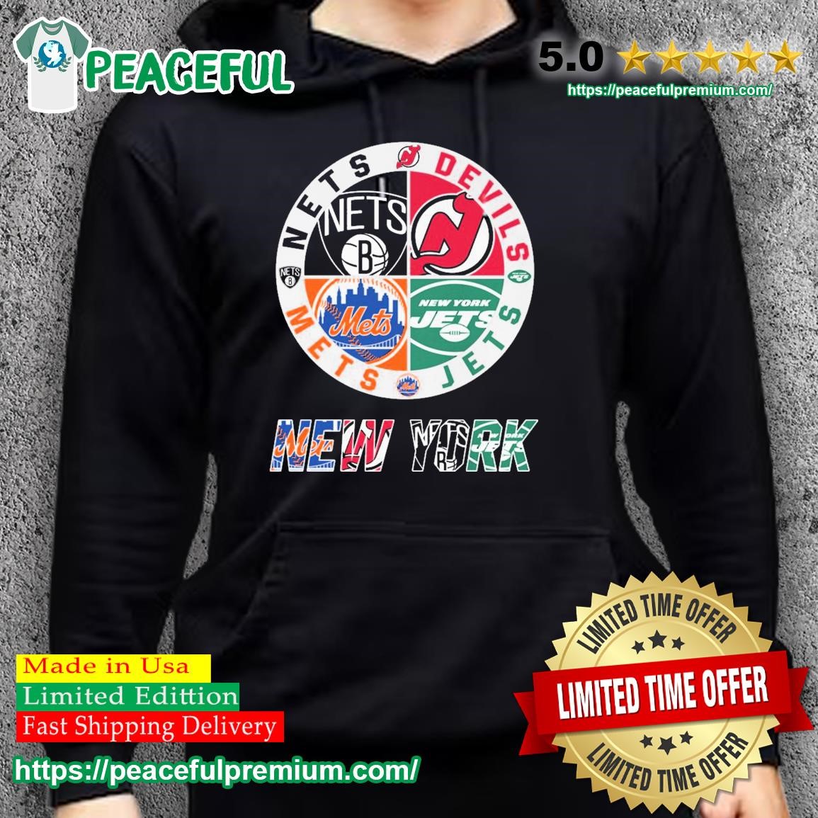 New York Sports Teams Logo Shirt Nets, Devils, Jets And Mets, hoodie,  sweater, long sleeve and tank top