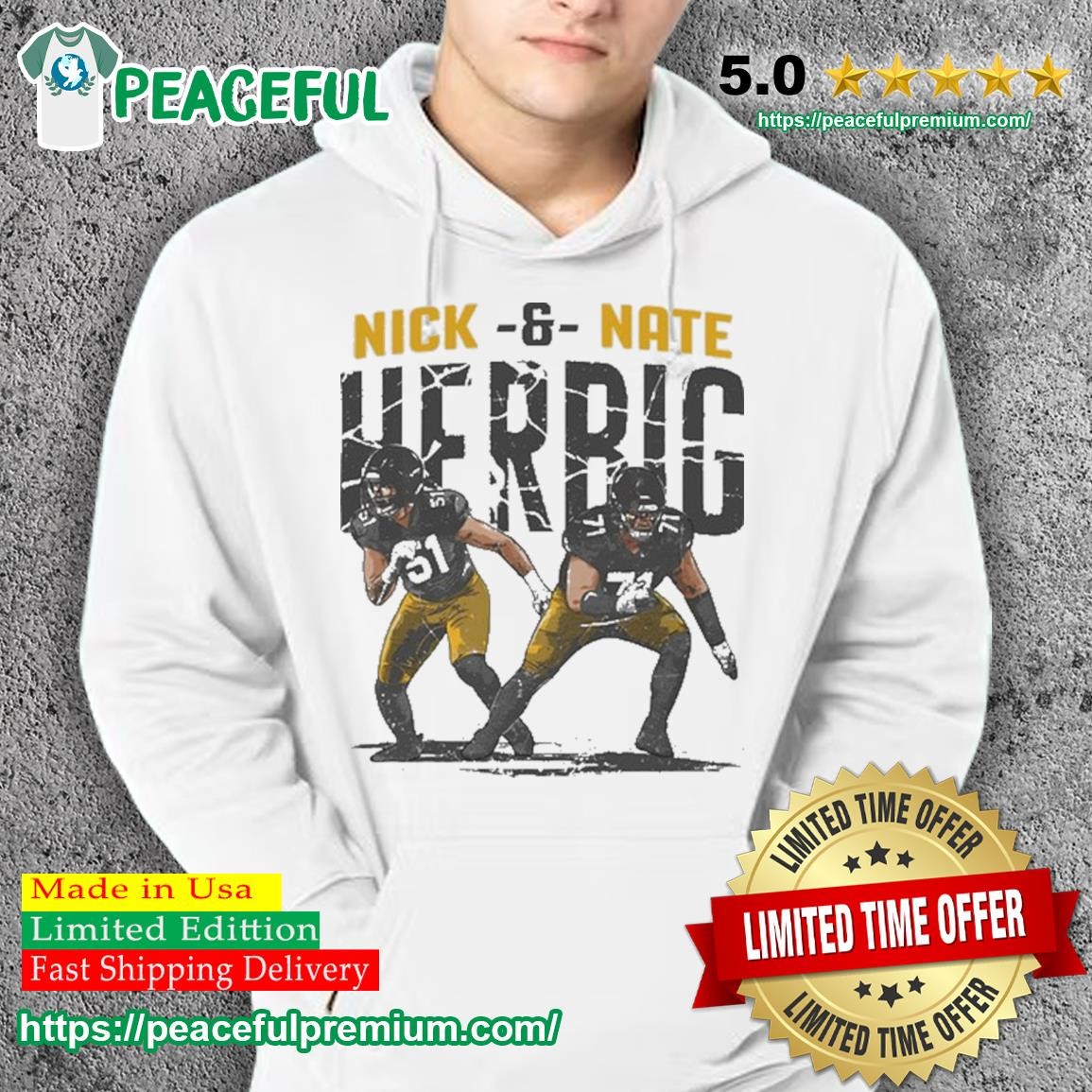 Nick & Nate Herbig Pittsburgh Steelers shirt, hoodie, sweater, long sleeve  and tank top