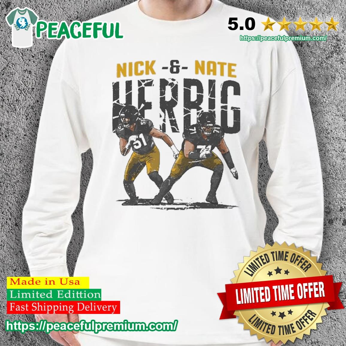 Nick & Nate Herbig Pittsburgh Steelers shirt, hoodie, sweater, long sleeve  and tank top