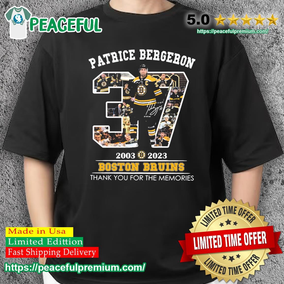 Patrice Bergeron T-Shirts for Sale