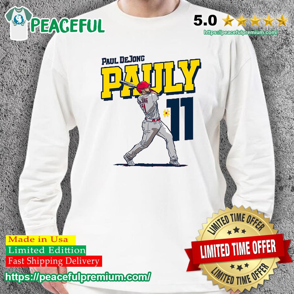 Original pauly Paul Dejong St Louis Cardinals Shirt, hoodie, sweater, long  sleeve and tank top