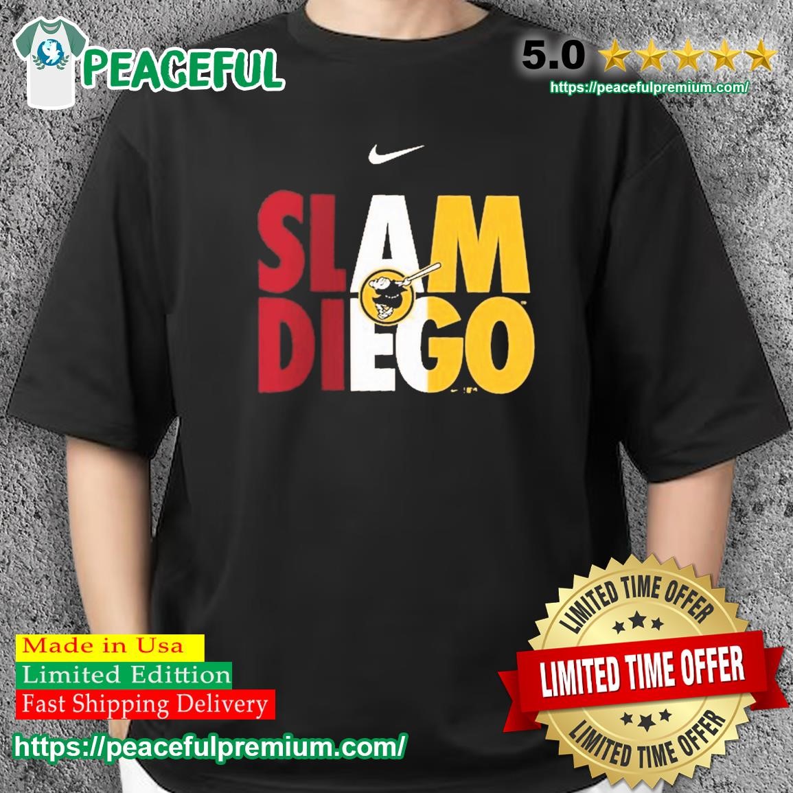 San Diego Padres Nike Slam Diego Retro Shirt, hoodie, sweater, long sleeve  and tank top